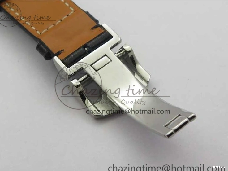 MIROTIME 0314 Portugieser Perpetual Calendar IW503301 V9F 1:1 Best Edition Silver Dial on Black Leather Strap A EyeCatching 7116